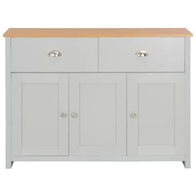 Obrázek produktu pro vidaXL Příborník Grau 112x35x81 cm