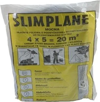 Zdjęcie produktu dla Folia Malarska 4x5m Remontowa Maskująca 23um Mocna