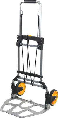 Produktbild von Einklappbare Sackkarre, Tragfähigkeit 125 kg Grau  x  x  - Grau - Steel - In -  & Outdoor - Nutzung - JOI - 009