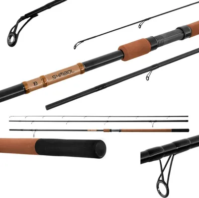 Produktbild von DELPHIN SYMBOL MATCH 4,20m Carbon Matchrute Float Rute 210g-Wg<40g-3tlg-13 Ringe