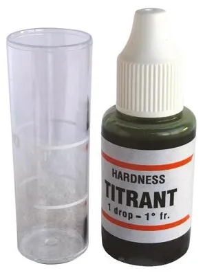 Immagine prodotto di AQUAWATER - 104044 - Test TH per la durezza dell'acqua - Flacone da 10 ml