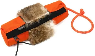 Produktbild von MYSTIQUE® Snackdummy mit Fell -large- Orange