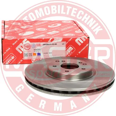 Produktbild von MS 24012801771-PCS-MS Bremsscheibe (1x Stück) Vorderachse für MERCEDES-BENZ C-Klasse T-Modell (S203)