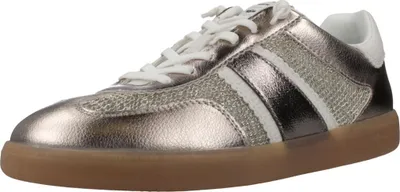 Produktbild von Tamaris Sneaker 23639 46 Silber aus Faser und Synthetik, niedrige Ausführung, Schnürung