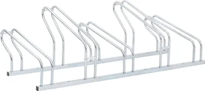 Produktbild von "2026 Promotion" Fahrradständer für 5 Fahrräder Freistehend Verzinkter Stahl - Fahrradständer CC23148