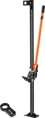 Obrázok produktu pre VEVOR Farm zdvihák (výška 1525 mm) Offroad High Lift Farm Jack (nosnosť 3,18 t) Offroad zdvihák pre úžitkové vozidlá, zdvihák nárazníka Vysoko výkonné zdviháky s rozsahom zdvihu 130,1–1380 mm pre traktory a nákladné vozidlá