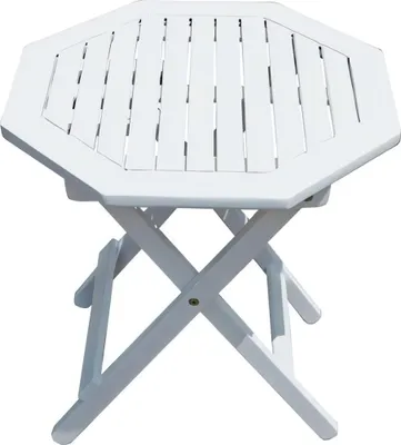 Produktbild von Beistelltisch Klapptisch Wohnzimmertisch Balkon Tisch Holz Gartentisch Garten