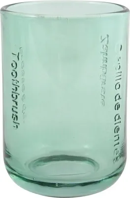 Produktbild von Zahnputzbecher Denver Glas Grün