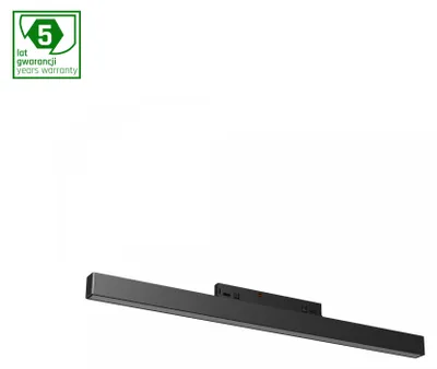 Produktbild von NANO LINE S LED Stromschienenstrahler 48V 10W Warmweiß Schwarz
