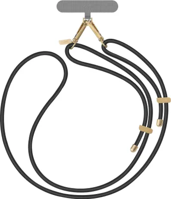 Produktbild von Uniq Coehl Laurel Universal Telefon Lanyard Schwarz/Schwarz