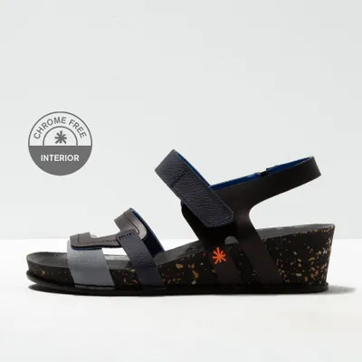 Produktbild von *art Sandalen 1941 GRASS WAXED BLACK/ I IMAGINE Farbe Black