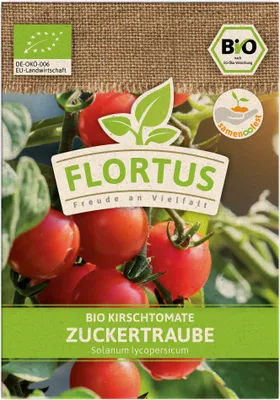 Produktbild von Kirschtomate Zuckertraube | Tomatensamen von FLORTUS