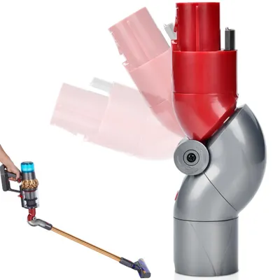 Produktbild von Staubsaugerrohr-Adapter Flex-Adapter Gelenk passend für Dyson V7 V8 V10 V11 V15 Staubsauger 90° Flex Gelenk für Akku-Staubsauger Handstaubsauger