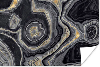 Produktbild von MuchoWow® Poster Edelsteine - Geode Stein - Achat 120x80 cm - Bilder