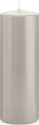 Produktbild von Wiedemann Stumpenkerzen Zinn Grau 200 x Ø 68 mm, 12 Stück