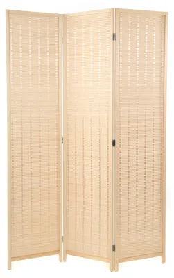 Produktbild von RAUMTEILER "BASTIA" | Bambus, 170x120 cm | Natur Paravent