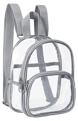 Imagen del producto de Mochila transparente para eventos y deportes