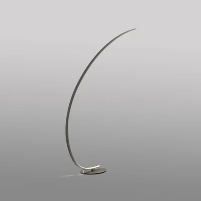 Obrázek produktu pro Moderní stojací lampa Iole Aluminium Titanium and Silicone Led 1 Light 30W