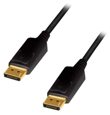 Produktbild von LogiLink CD0100, 1 m, DisplayPort, DisplayPort, Männlich, Männlich, 3840 x 2160 Pixel