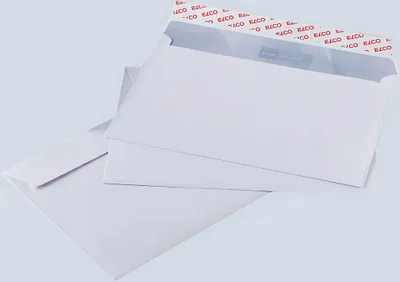 Produktbild von Elco Office C6, C6 (114 x 162 mm), Weiß, 80 g/m², 114 mm, 162 mm, 200 Stück(e)