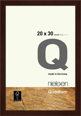 Zdjęcie produktu dla Ramka na zdjęcia Nielsen Holz Quadrum 20 x 30 cm, kolor wenge