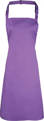 Produktbild von Premier Workwear PR150 | Latzschürze ŽColoursŽ - Waschbar bei 60 °C - Farbe: Rich Violet (ca. Pantone 2587) - Größe: 72 x 86 cm