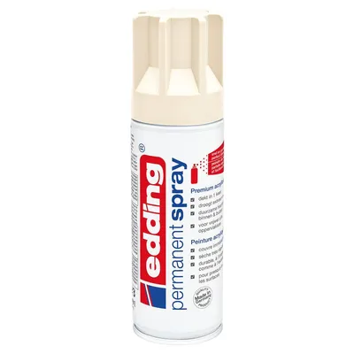 Produktbild von Edding 5200 | Permanentspray Premium Acryllack Hellelfenbein matt
