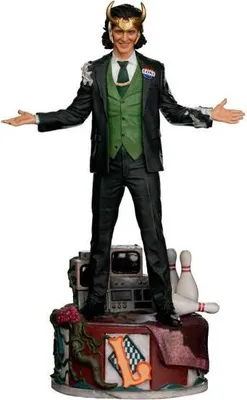 Produktbild von Iron Studios Loki President Variant Art Scale Statue 25 cm