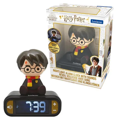 Produktbild von Lexibook, Harry Potter, Nachtlicht-Wecker, RL800HPLXB