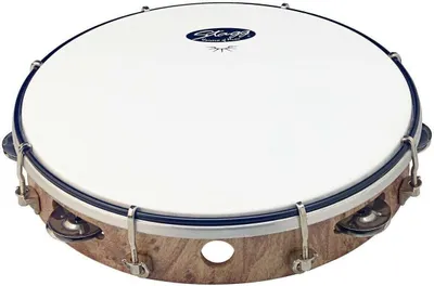 Image de Stagg TAB-108P/WD Natural 8" Tambourin avec membrane