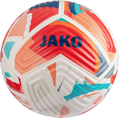Produktbild von JAKO Unisex Trainingsball Flow - 2377, Farbe:weiß/fluo red/navy, Größe:4