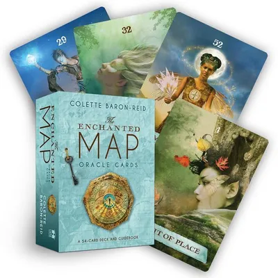Produktbild von The Enchanted Map Oracle Cards