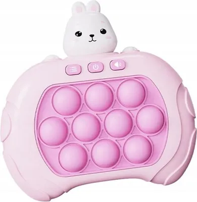 Immagine prodotto di Gioco arcade antistress pop it popit console push coniglio coniglietto