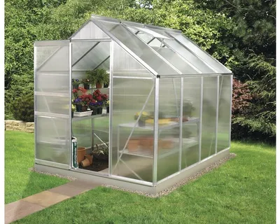 Obrázok produktu pre Skleník Vitavia Venus 5000 polykarbonát 4 mm 195x257 cm hliník vr. základového rámu
