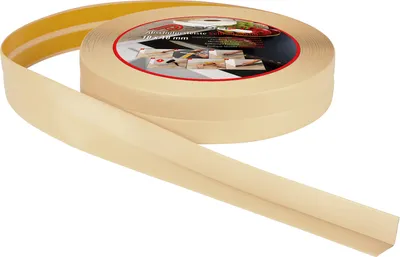 Produktbild von ProfiPVC Weichsockelleiste PVC 18x18mm 10 Meter selbstklebende Abschlussleiste Küche Badezimmer, Creme