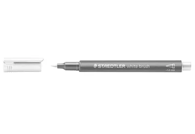 Produktbild von Staedtler 8321, 1 Stück(e), Weiß, Pinselspitze, Grau, Weiß, 1 mm, 6 mm