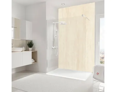 Produktbild von SCHULTE Duschrückwand DecoDesign Steinoptik Kalkstein Softtouch 255 x 150 cm D19015254 852
