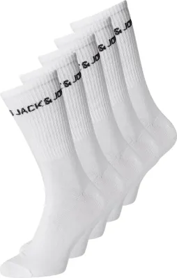 Produktbild von Jack & Jones 12179475_2206_801745, Weiß, Erwachsener, One size, Baumwolle, Polyester, Elasthan, 72% Baumwolle, 26% Polyester, 2% Elasthane, Nicht bleichen