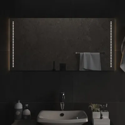 Immagine prodotto di The Living Store Specchio da bagno a LED 50x100 cm