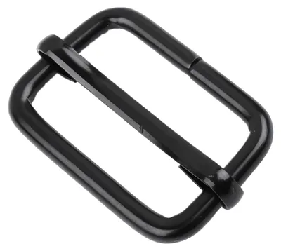 10 Regulatoren, Gurtverschieber, Verkürzer, Schnalle, Größenwahl Farbwahl 16x26 mm schwarz