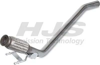 Produktbild von HJS Abgasrohr Auspuffrohr für VW Transporter V Bus (7HB, 7HJ, 7EB, 7EJ, 7EF, 7EG, 7HF, 7EC) 91 11 1619
