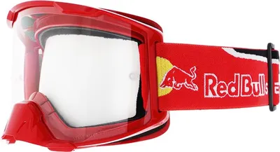 Produktbild von Red Bull Spect Motocrossbrille STRIVE rot mit klaren Gläsern