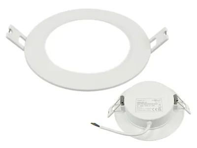 Zdjęcie produktu dla Panel LED 6W 4000K Neutralny Sufitowy Podtynkowy Lampa Plafon Spot Wpust