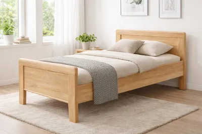 Produktbild von Seniorenbett 100x200 Komfortbett Liegehöhe 4-fach verstellbar #3146