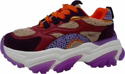 Image de Baskets Poelman multicolores
