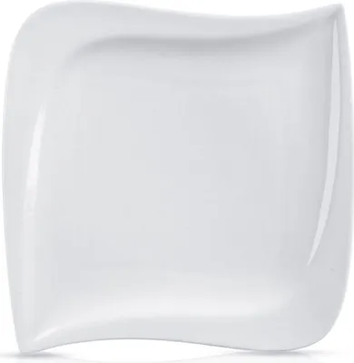 Immagine prodotto di Orion | Piatto in porcellana - 25x25 Cm - Piatto piano - Lavabile in lavastoviglie