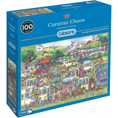 Obrázok produktu pre GIBSONS Puzzle Chaos karaván 1000 dielikov