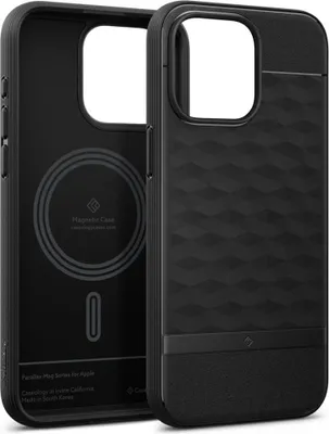 Zdjęcie produktu dla Etui Spigen Caseology Parallax MAG do iPhone 15 Pro Max czarny