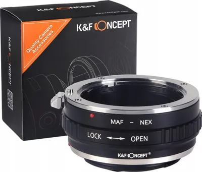 Immagine prodotto di Adattatore K&F per SONY E NEX a Minolta A Sony A / KF06.146