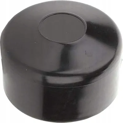 Produktbild von LogistSystem - 10x Zaunpfahlkappe für Außenmaß FI 42 mm - Zaunkappen - Schwarz - Pfostenkappe Pyramide Rund - Zaunpfostenkappen - Zaunabdeckung - Pfahl Deckel - Rohrkappen aus Kunststoff